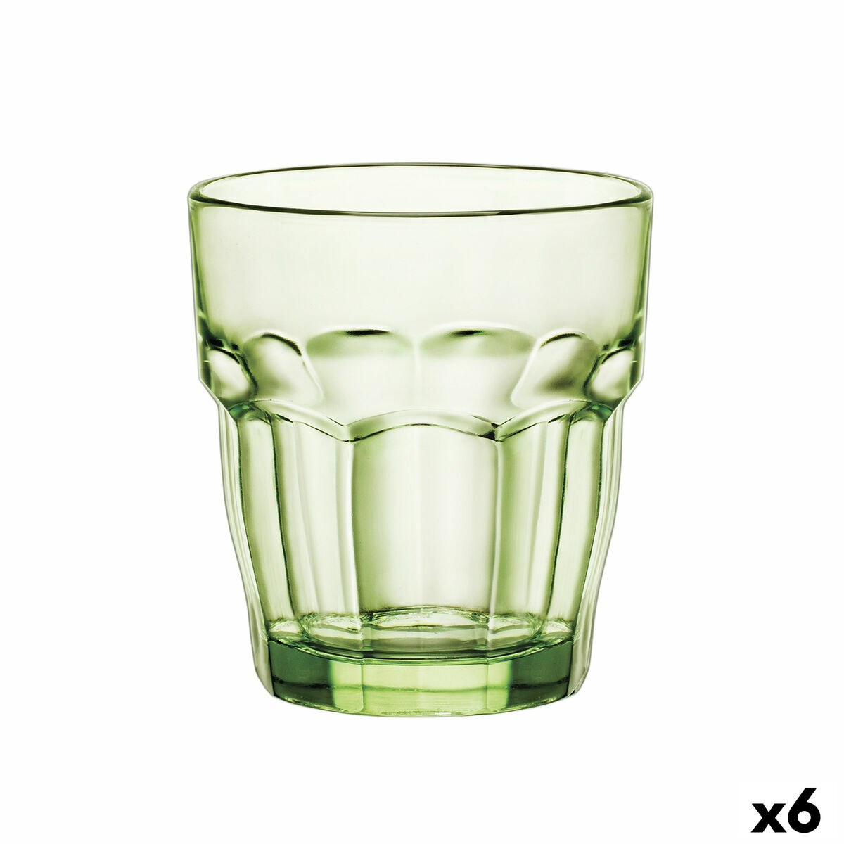 Стакан Rock Bar Зеленый Cтекло 270 ml (6 штук)