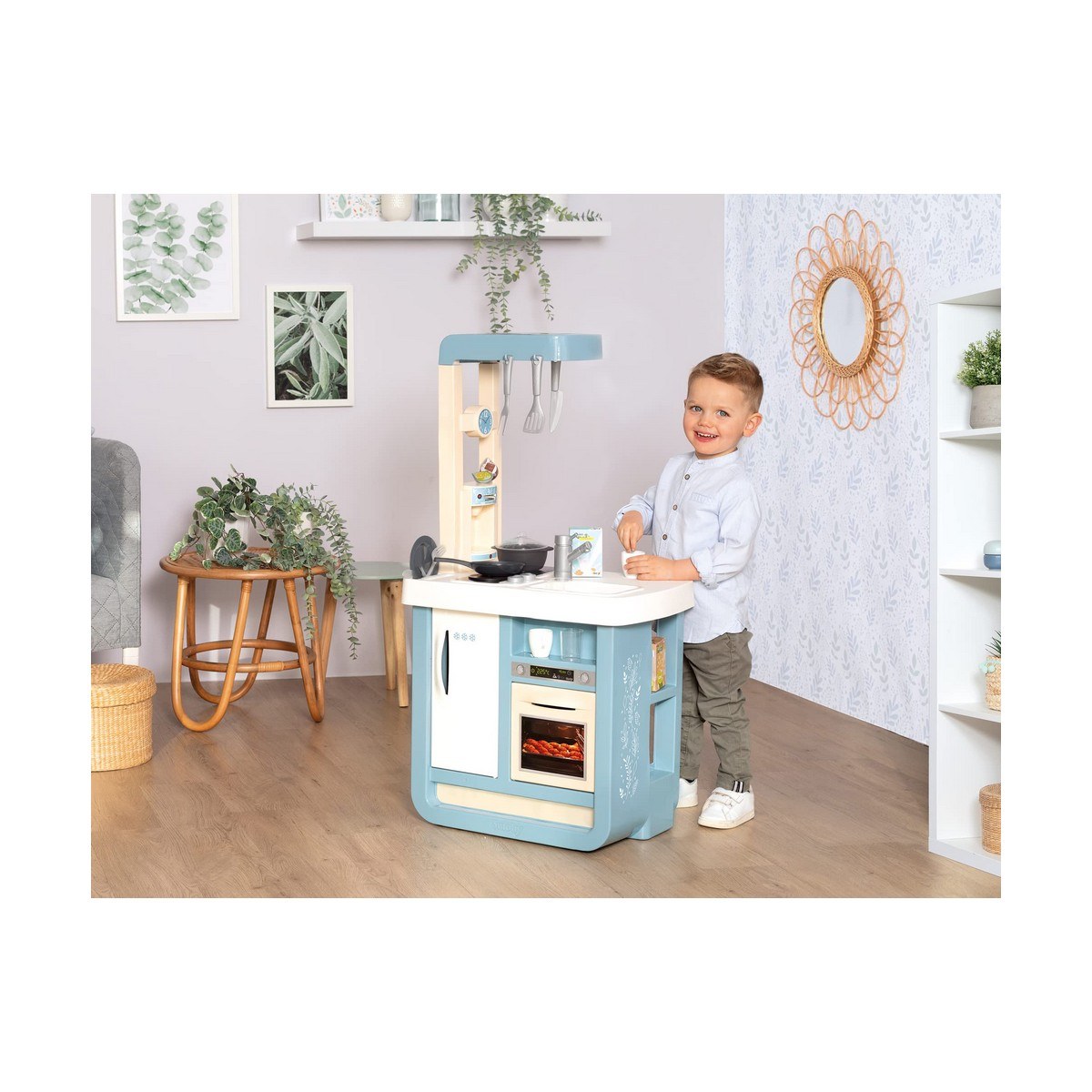 Игрушечная кухня Bon Appetit 52 x 32,5 x 95,7 cm Бежевый Синий