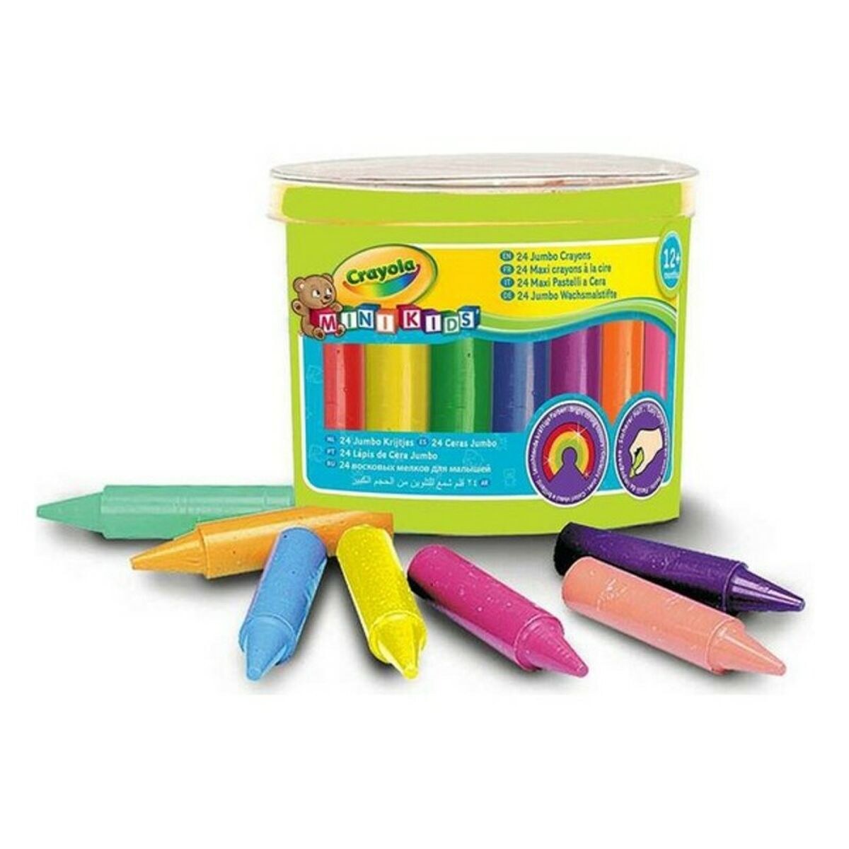 Coloured crayons 2.0784 Washable (24 pcs)