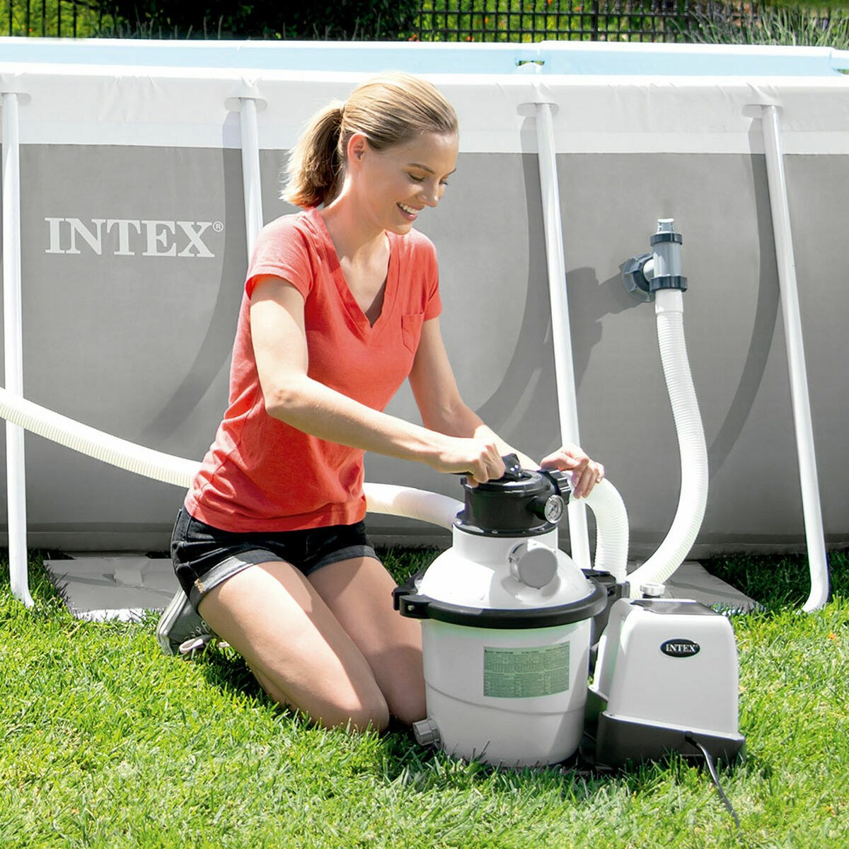 Treatment plant for swimming pool Filter Pump 32000 L