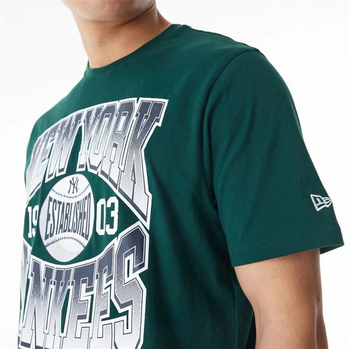 Men’s Short Sleeve T-Shirt MLB GRADIENT GRPHC New York Yankees