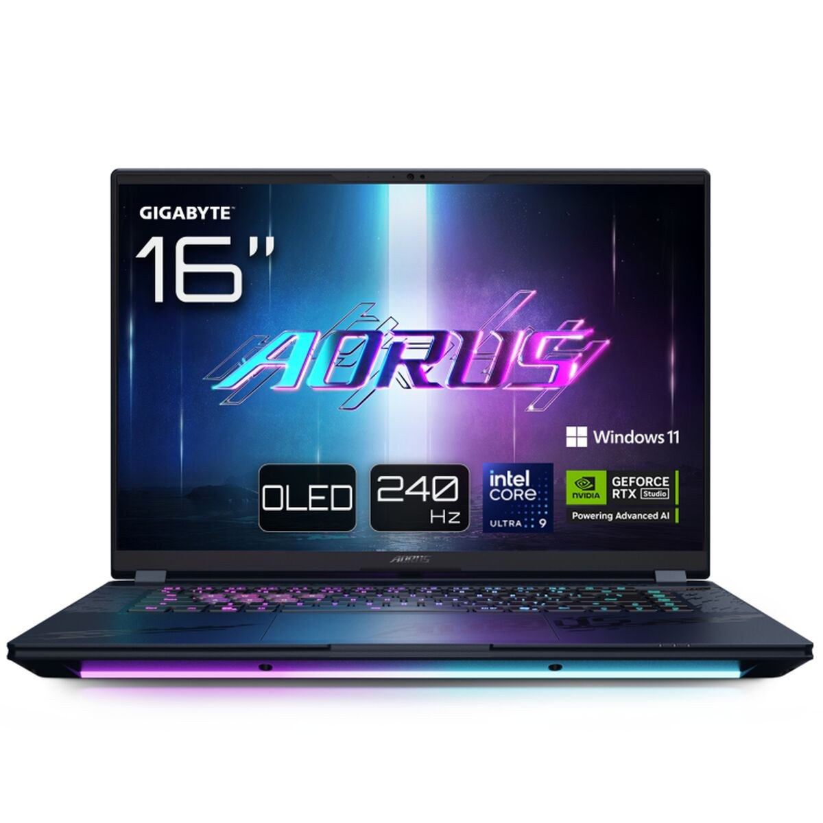 Ноутбук AORUS MASTER 16 BZHC6ESE64SP 16" intel core ultra 9 275HX 32 GB RAM 1 TB SSD nvidia geforce rtx 5090