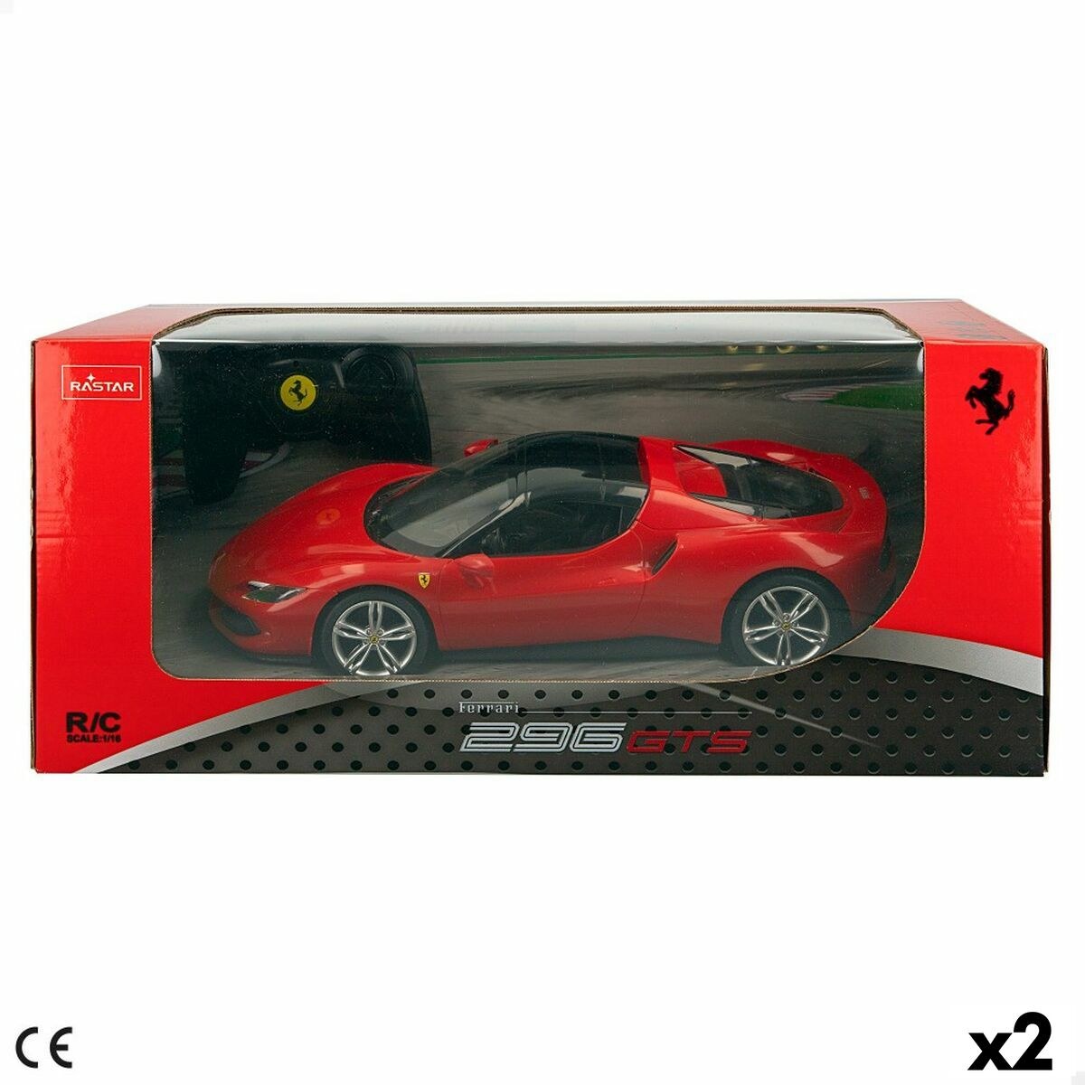 Remote-Controlled Car 296 GTS 1:16 (2 Units)
