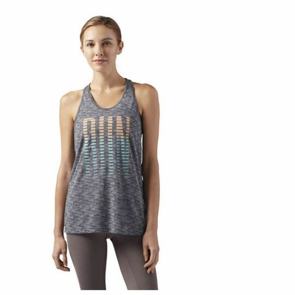 Tank Top Women RE TANK Grey