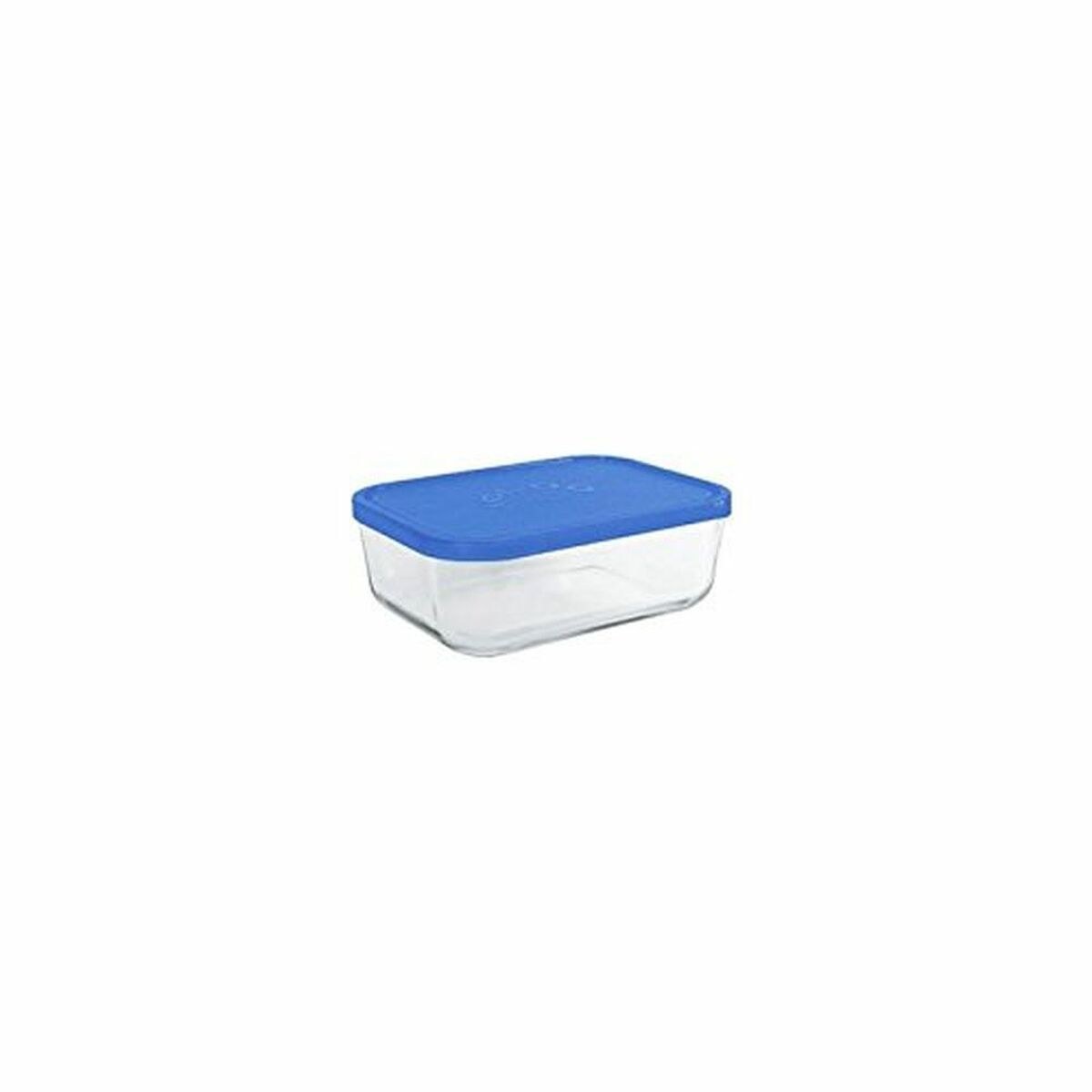 Судок Igloo Синий Прямоугольный 400 ml 13,5 x 9,5 x 6,5 cm 19 x 13,5 x 7,2 cm