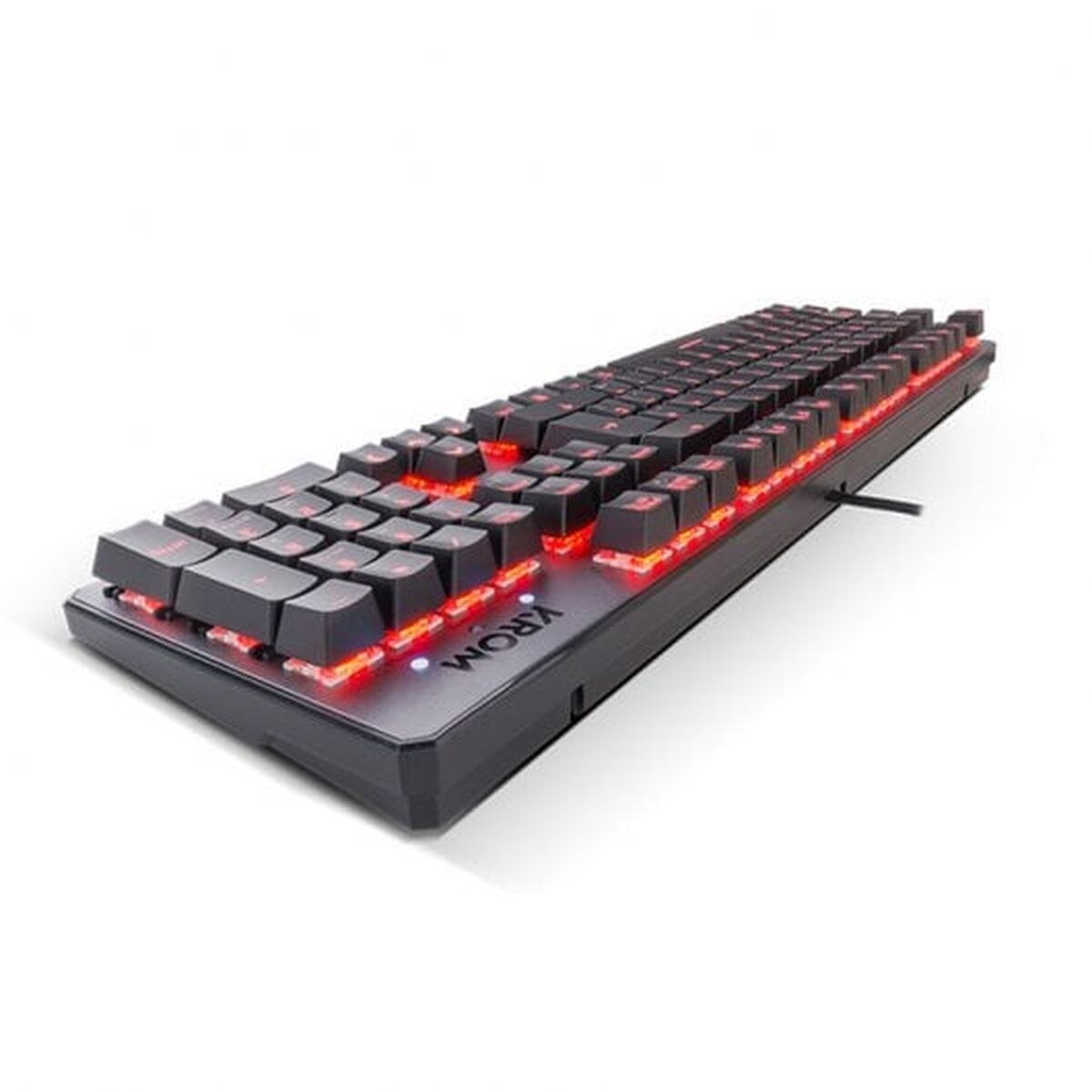Игровая клавиатура Gaming Kernel Чёрный Испанская Qwerty