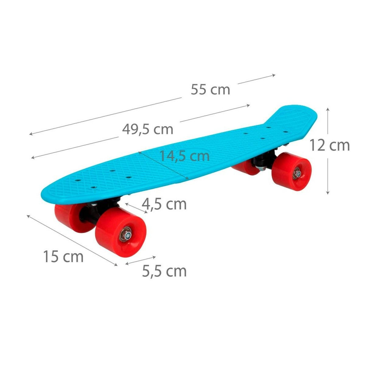 Skateboard Blue (6 Units)