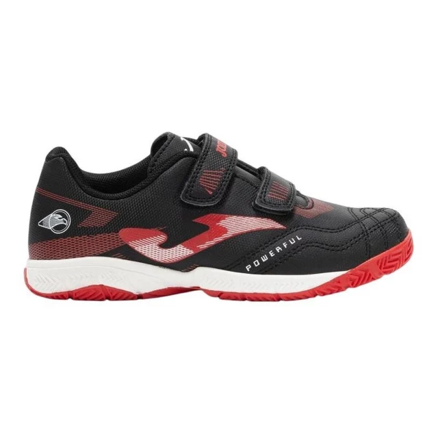 Children's Indoor Football Shoes Powerful 2501 Black