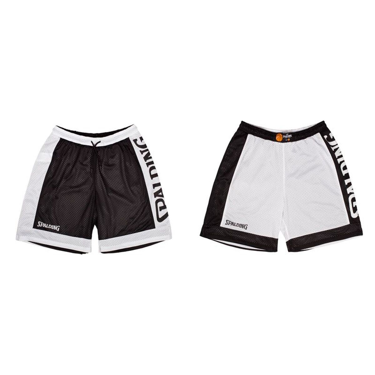 Men's Basketball Shorts White Black Reversible