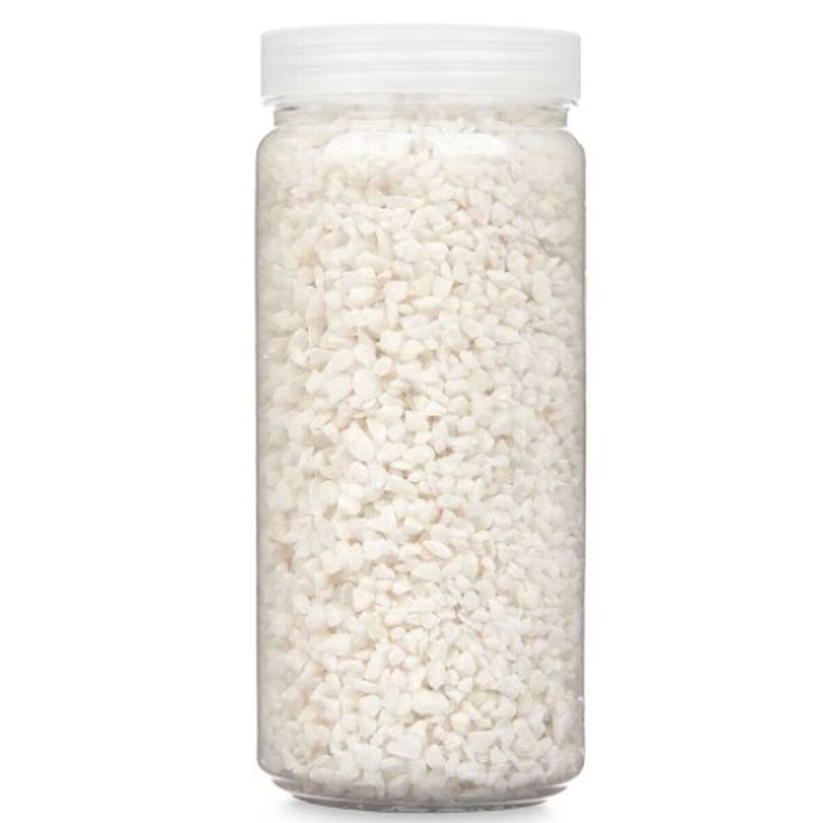 Декоративные камни Белый 2 - 5 mm 700 g 6,2 x 15,3 x 6,2 cm 6,5 x 15,8 x 6,5 cm (12 штук)