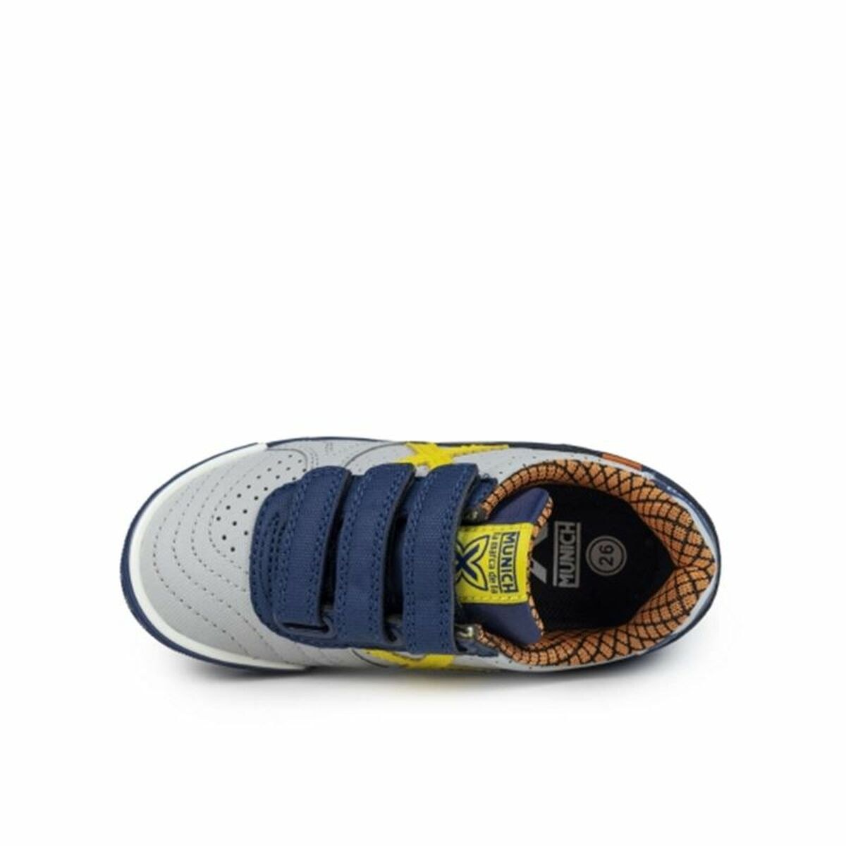 Children's Indoor Football Shoes G-3 Kid Vco Profit Blue Grey