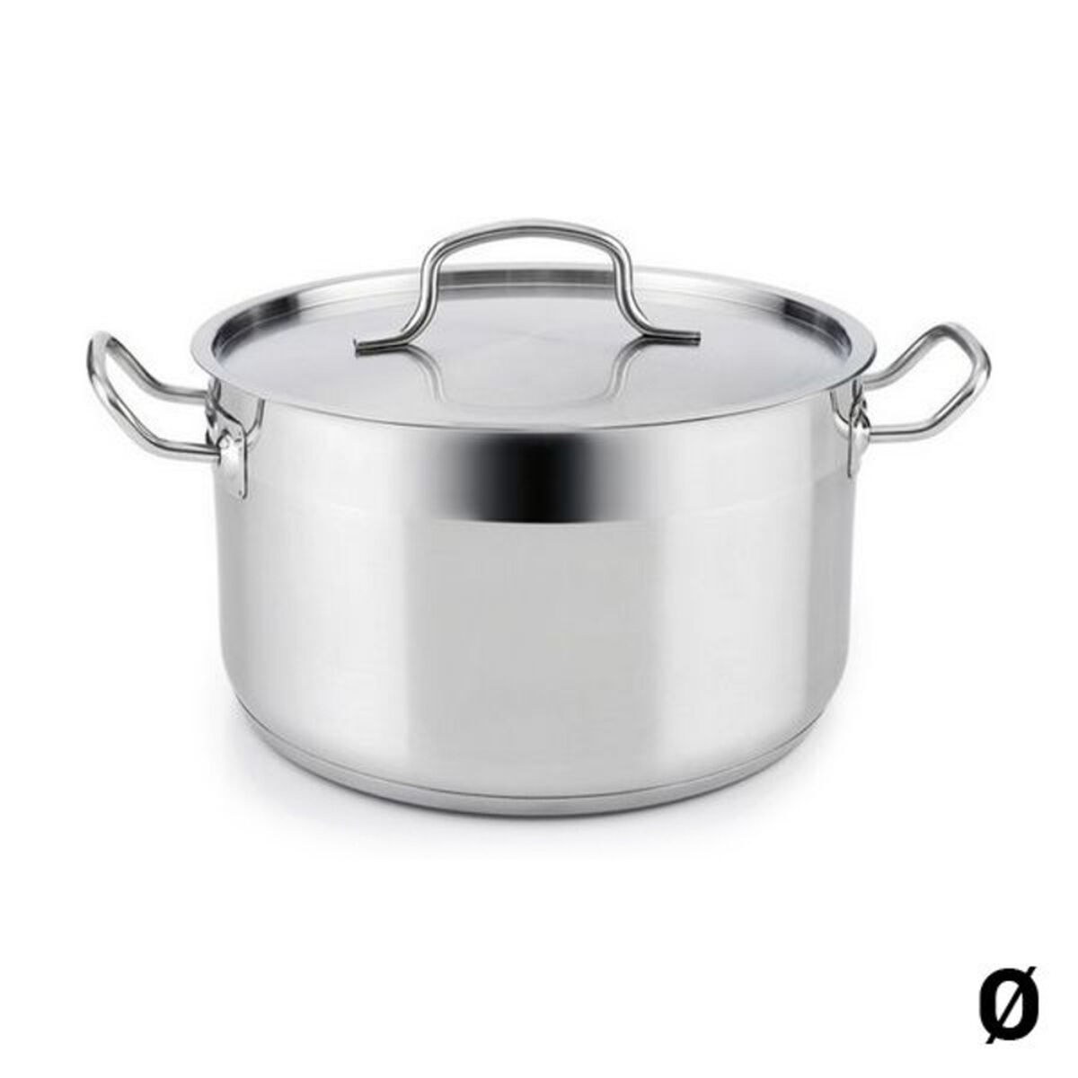 Casserole with Lid Azzero Metal Steel