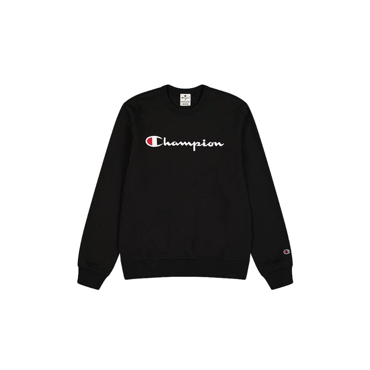 Толстовка без капюшона мужская CREWNECK SWEATSHIRT 220254 NBK Чёрный
