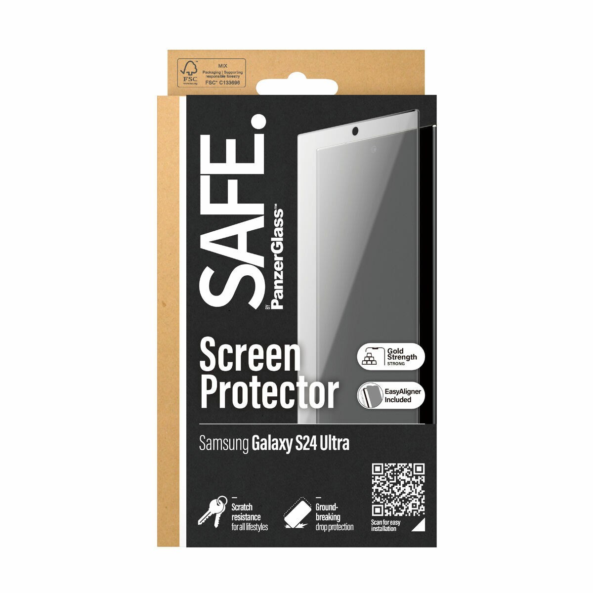 Защита для экрана для телефона SAFE95668 Samsung Galaxy S24 Ultra