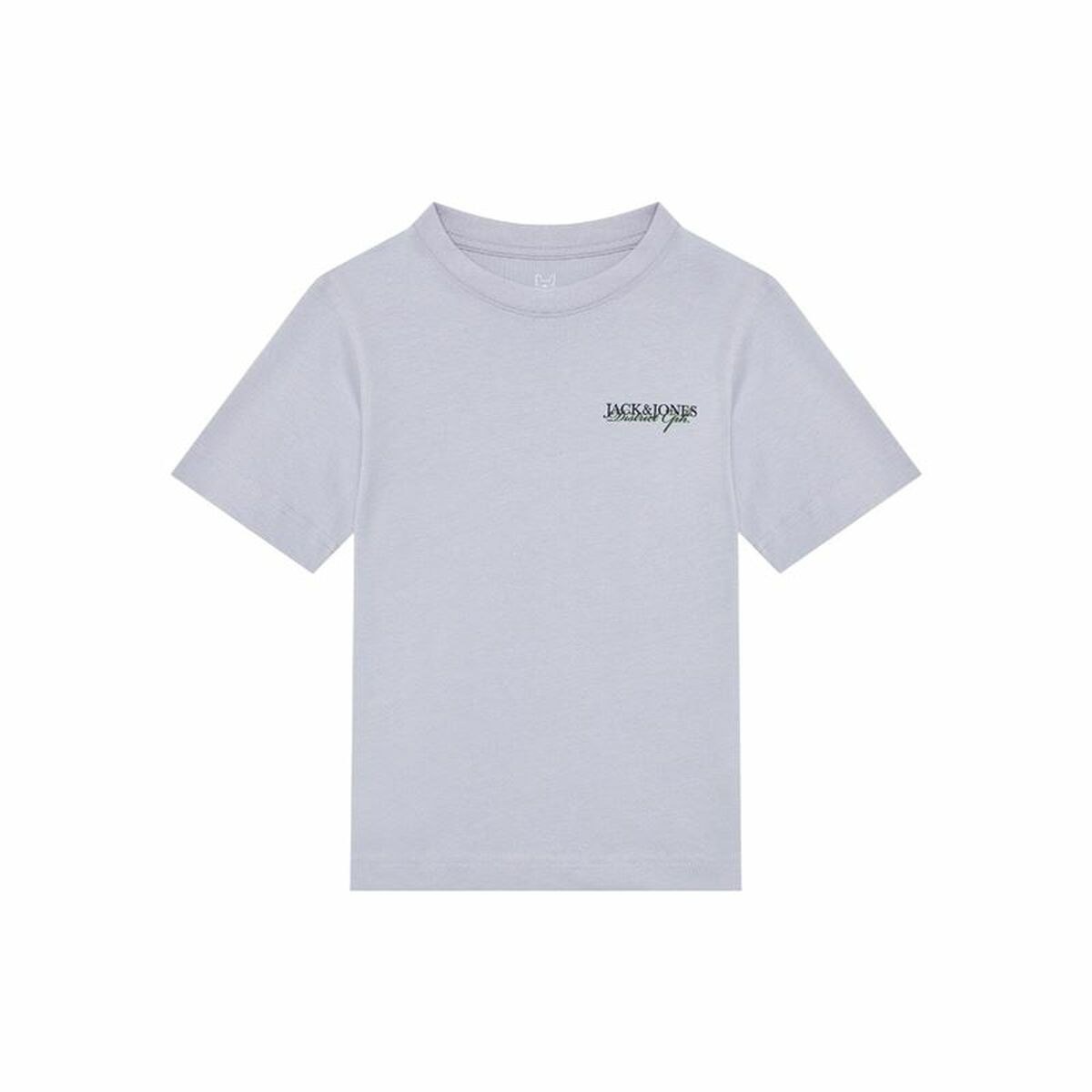 Child's Short Sleeve T-Shirt Jorboston Photo w Neck Indigo