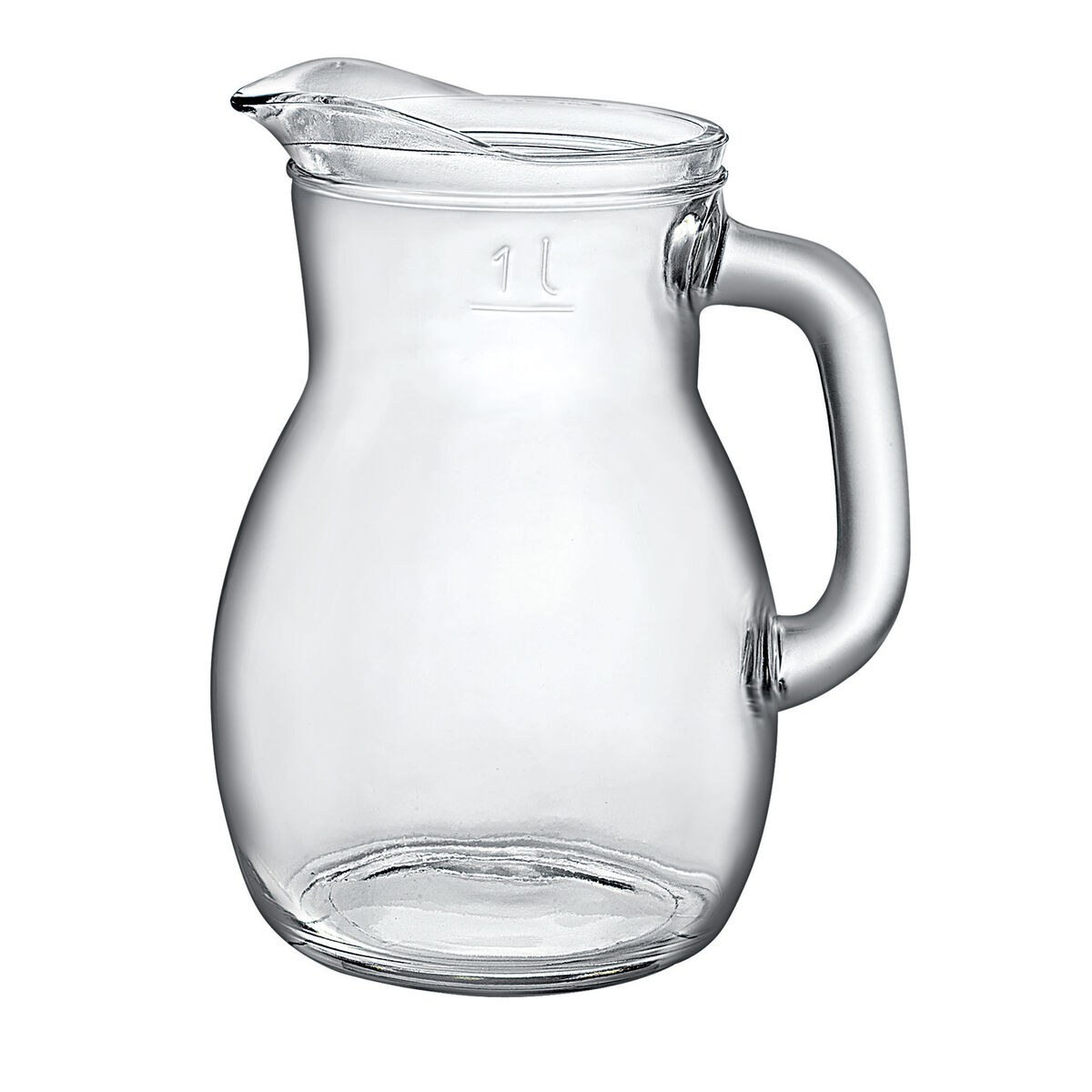 Кружка Bistrot Прозрачный Cтекло 1 L