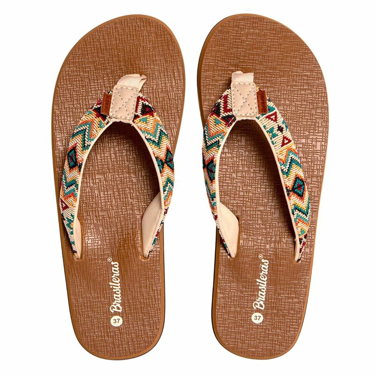 Women's Flip Flops Inca Brown