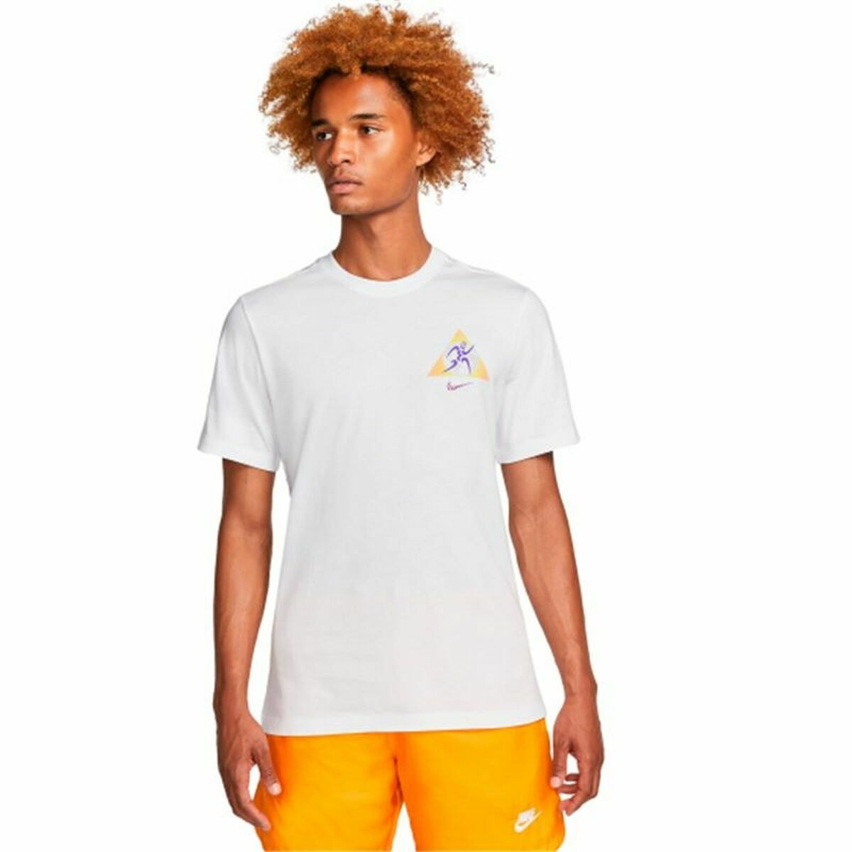 Футболка с коротким рукавом мужская Sportswear Белый