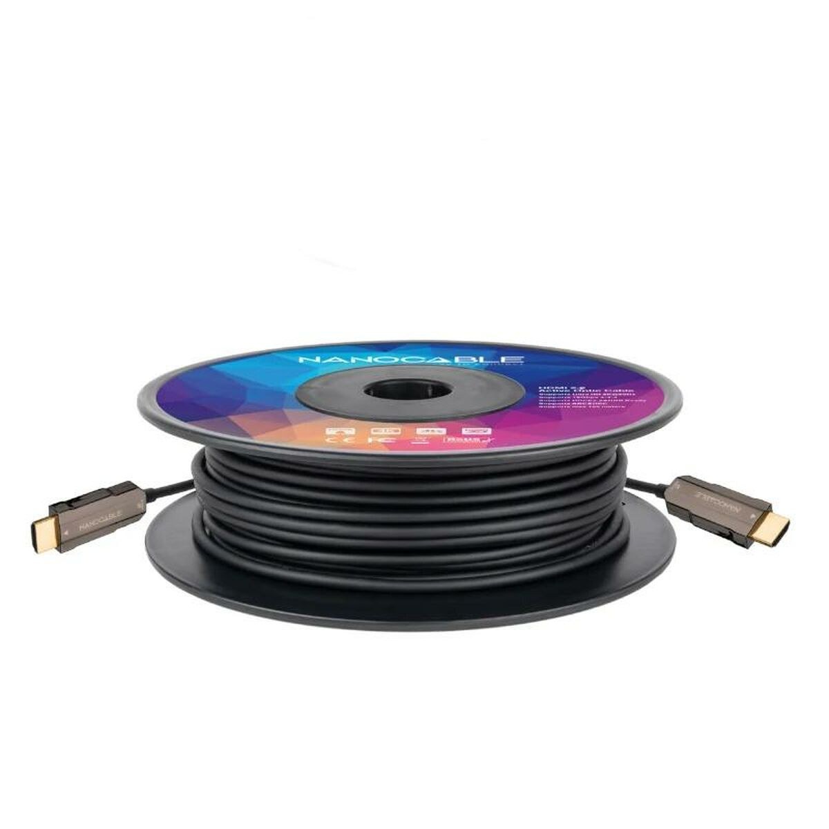 HDMI Cable 10.15.2060 60 m Black 4K Ultra HD 18 Gbps