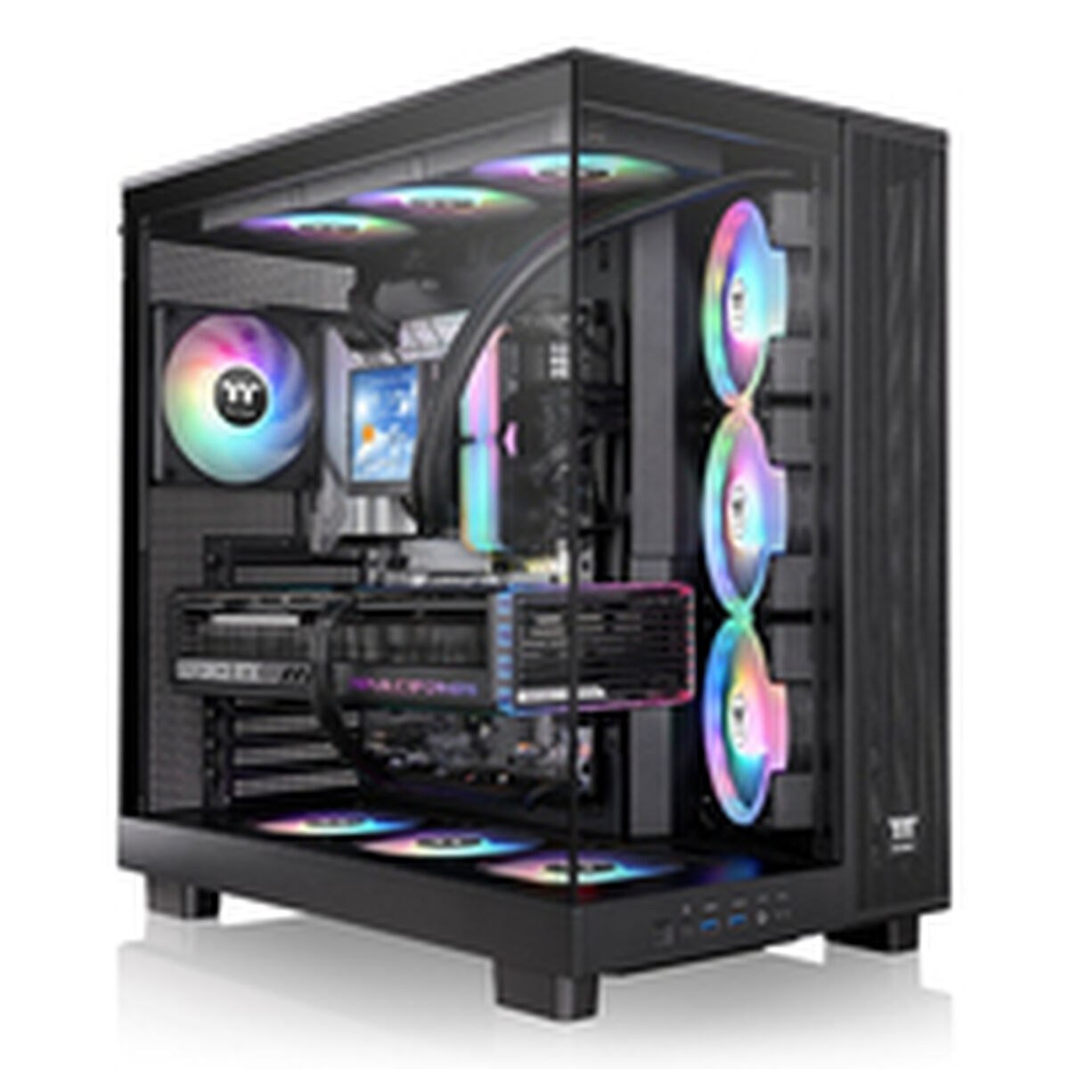 Блок полубашня ATX Galileo View 380 XL TG ARGB Чёрный