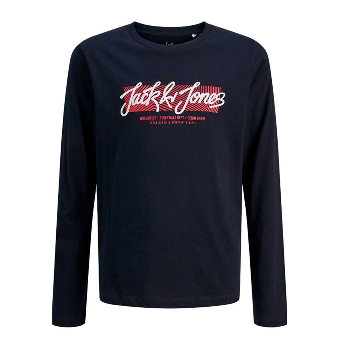 Children’s Long Sleeve T-shirt Jjurban Ls Crew Neck Sky Navy Blue