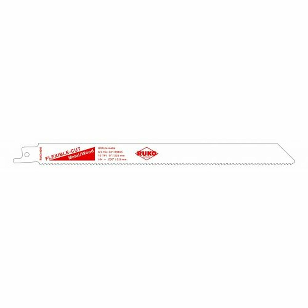 Saw Blade Bosch S 1122 HF 10 tpi 228 x 18,0 x 0,9 mm Reciprocating Saw 5 Units