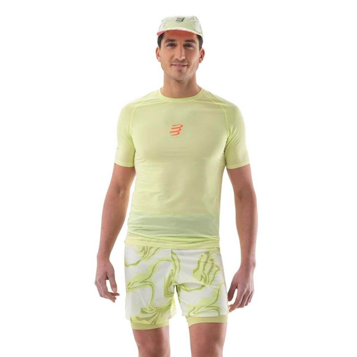 Men’s Short Sleeve T-Shirt Trail Racing Ss Lemon
