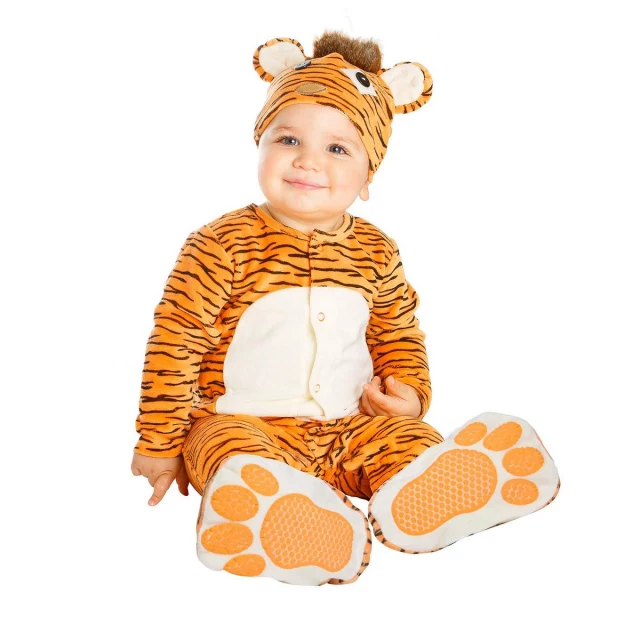Costume for Children Tiger 1-2 years Brown