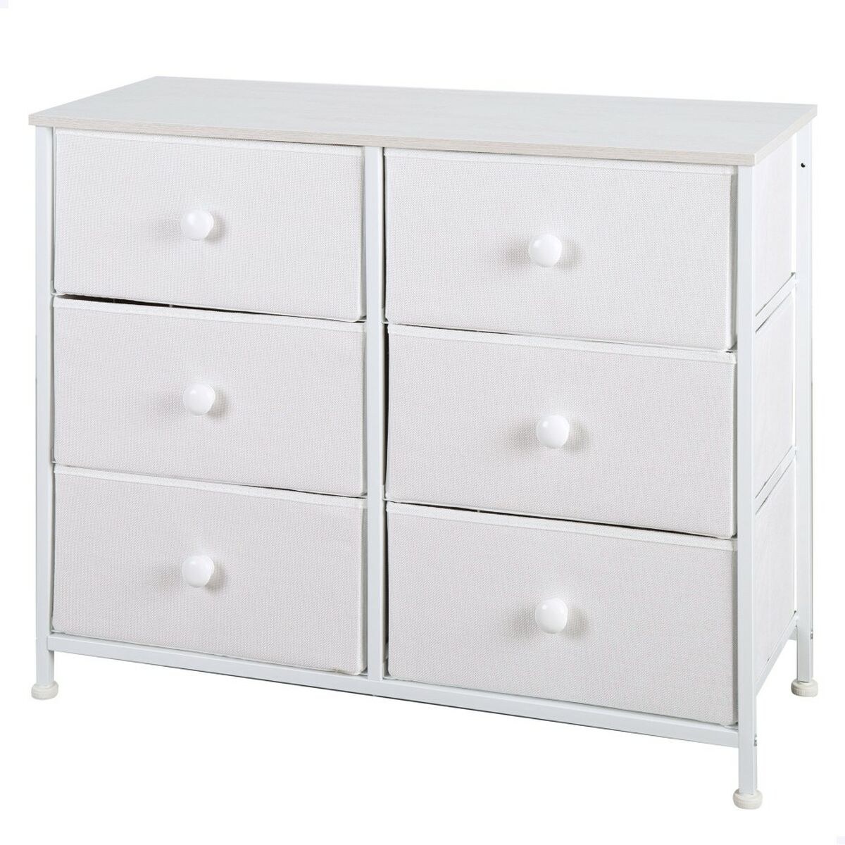 Chest of drawers White 80 x 62 x 30 cm