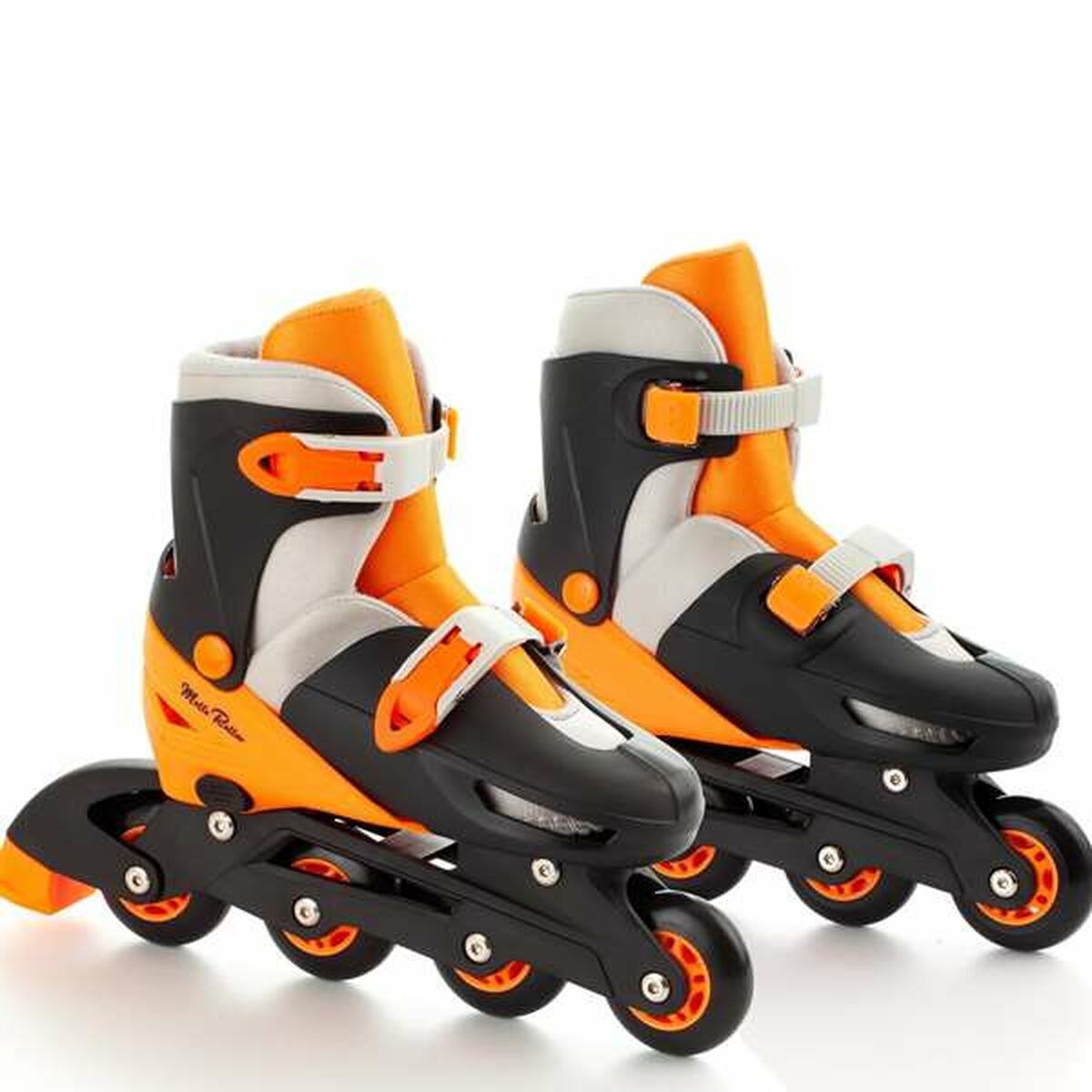 Inline Skates Orange Adjustable 35-38