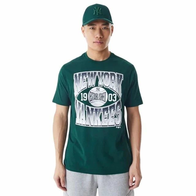 Men’s Short Sleeve T-Shirt MLB GRADIENT GRPHC New York Yankees