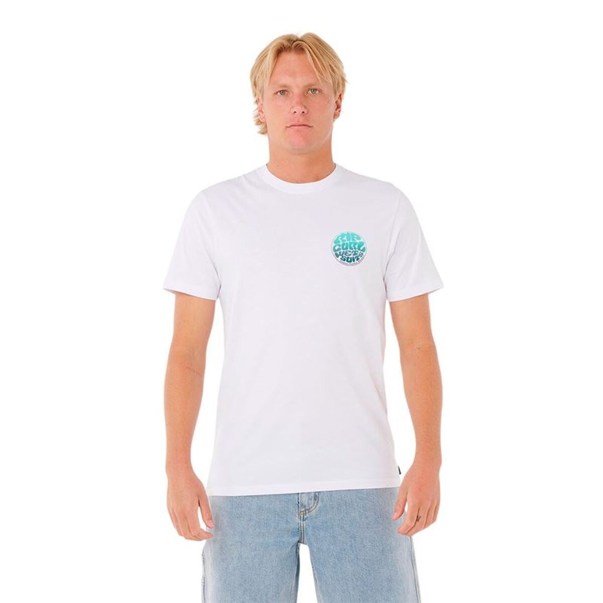 Men’s Short Sleeve T-Shirt Passage Tee White