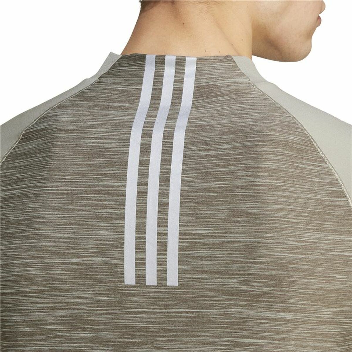 Футболка с длинным рукавом мужская Gym+ 3 Bandas 1/4Zip Коричневый