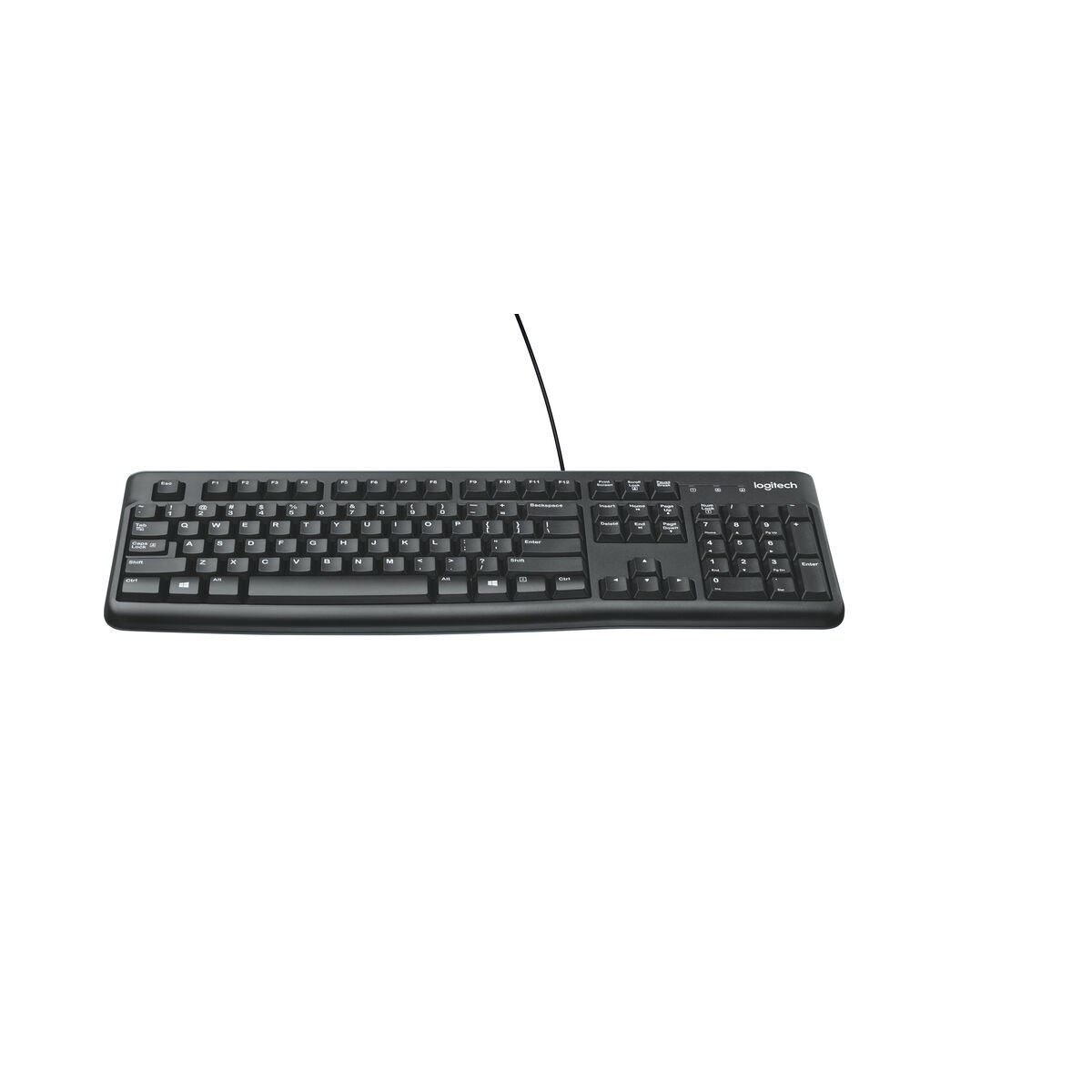 Клавиатура K120 Чёрный Испанская Qwerty Qwerty US