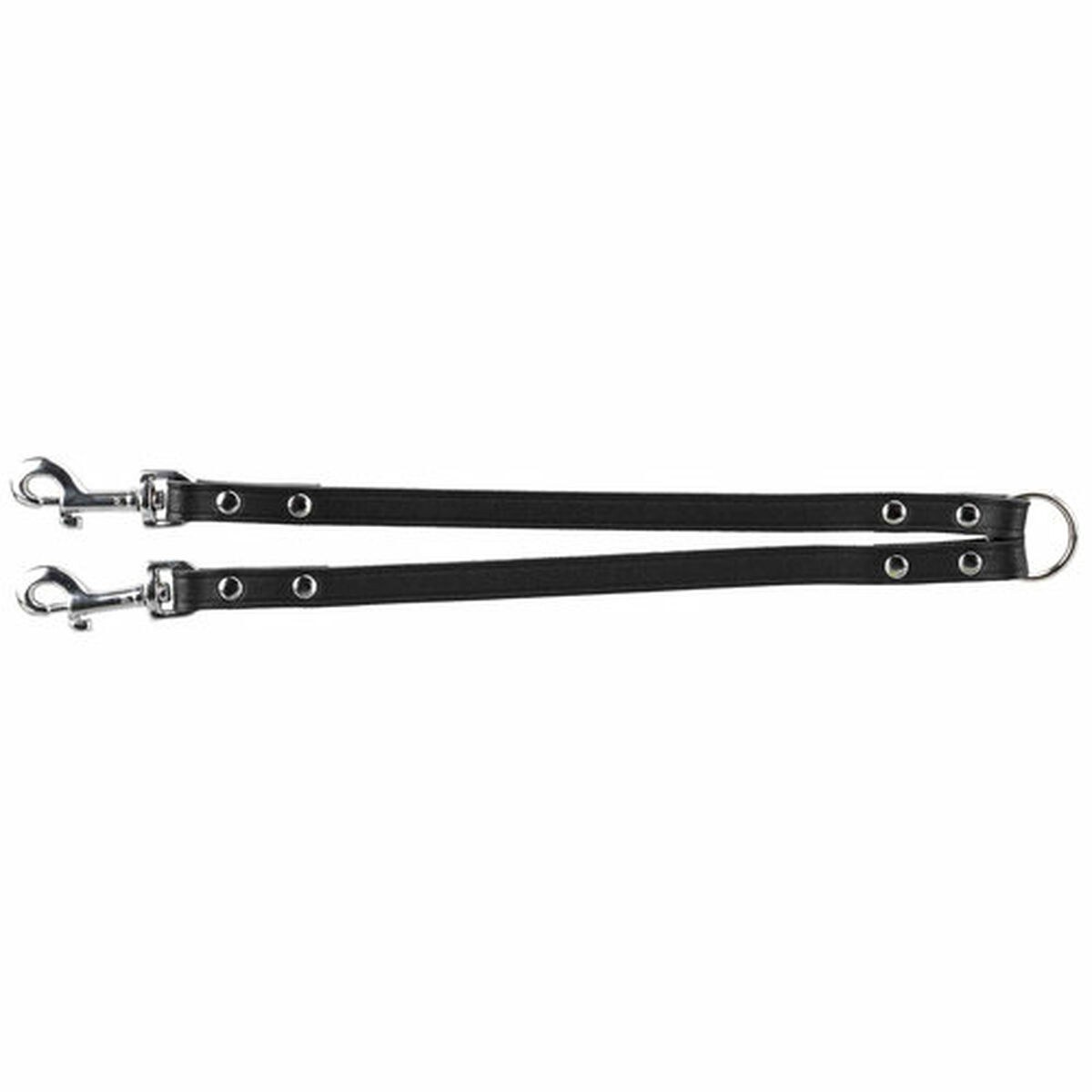Coupling for 2-dog lead Black 35 cm M/L