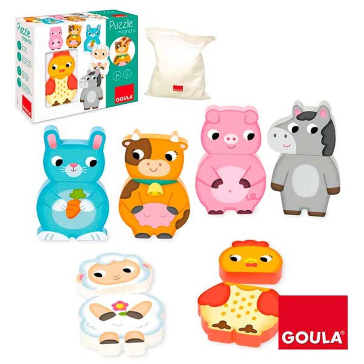 Personalisable Wooden Puzzle 455245 (12 pcs)