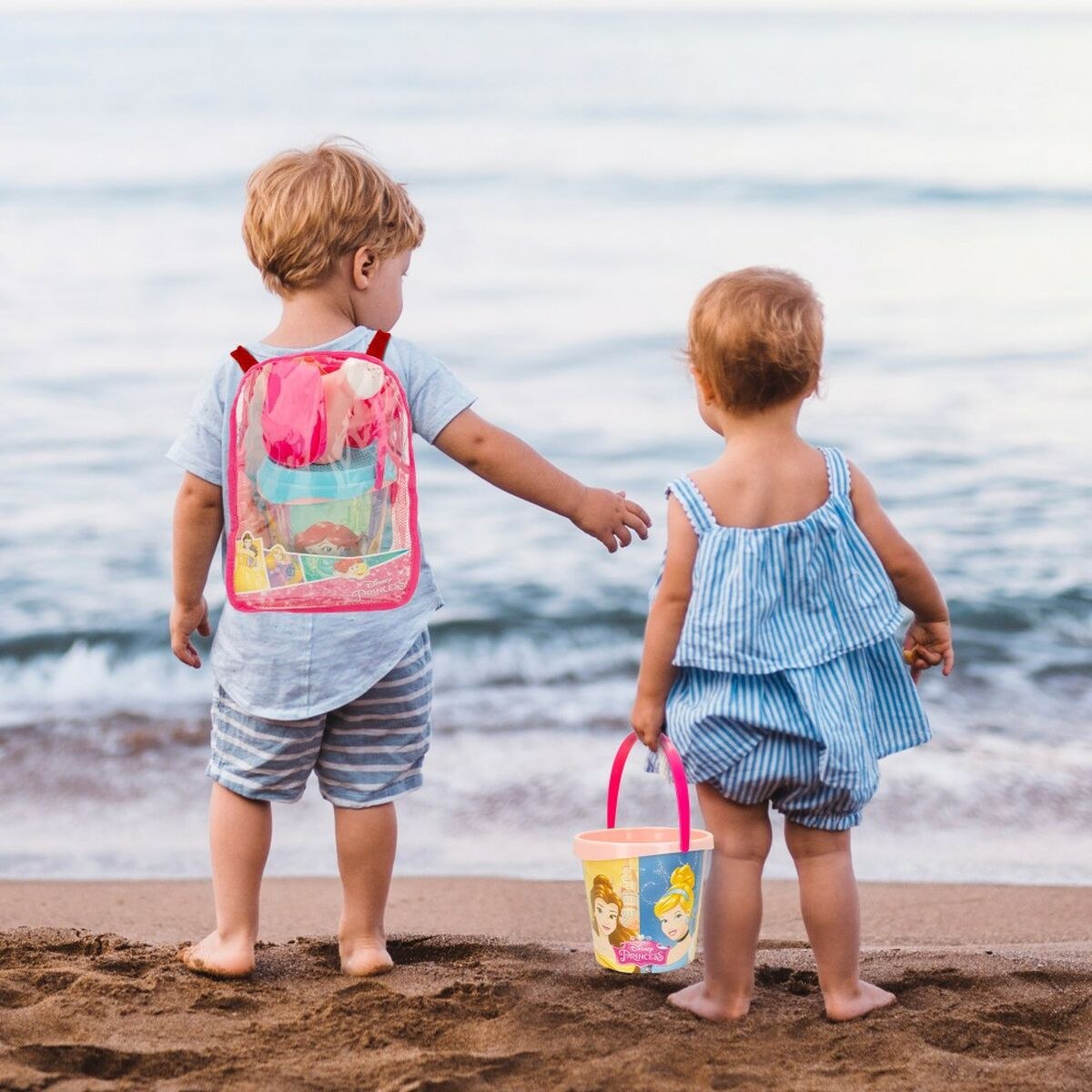 Beach toys set polypropylene 18 x 16 x 18 cm Ø 18 cm (12 Units)