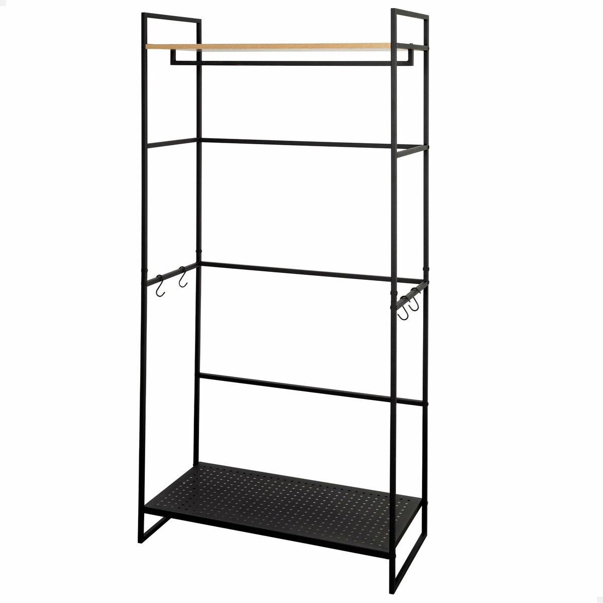 Cupboard Steel Melamin Particleboard 83 x 167 x 39 cm