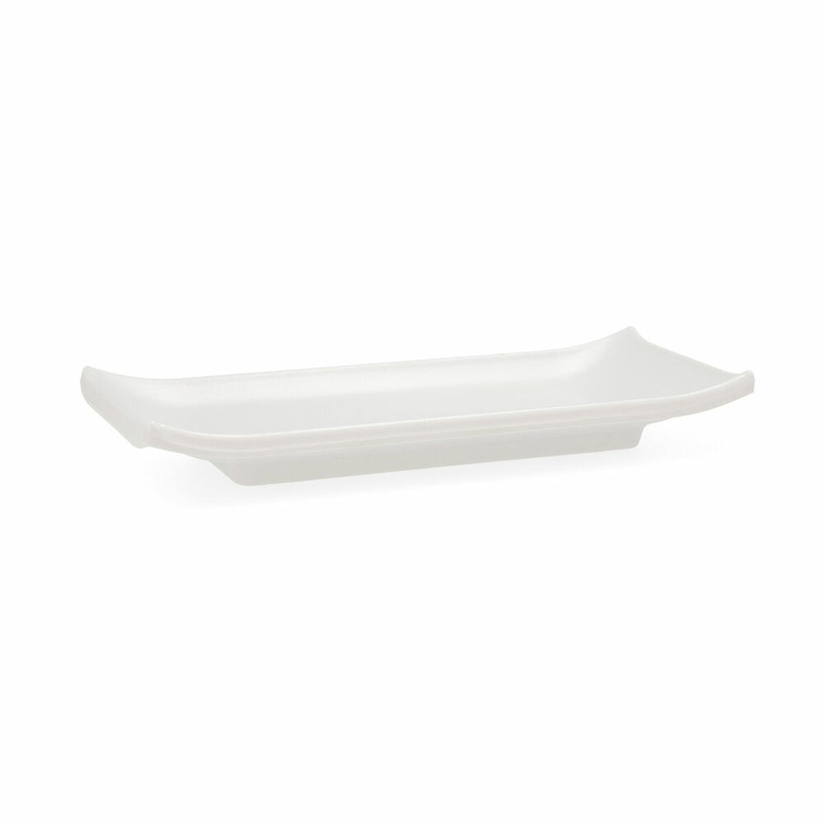 Tray Select White Plastic 22,4 x 9,5 x 3 cm Sushi (12 Units)