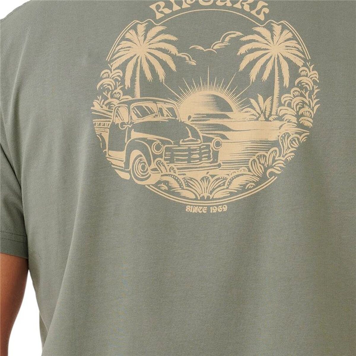Men’s Short Sleeve T-Shirt Surf Trip Tee Blue