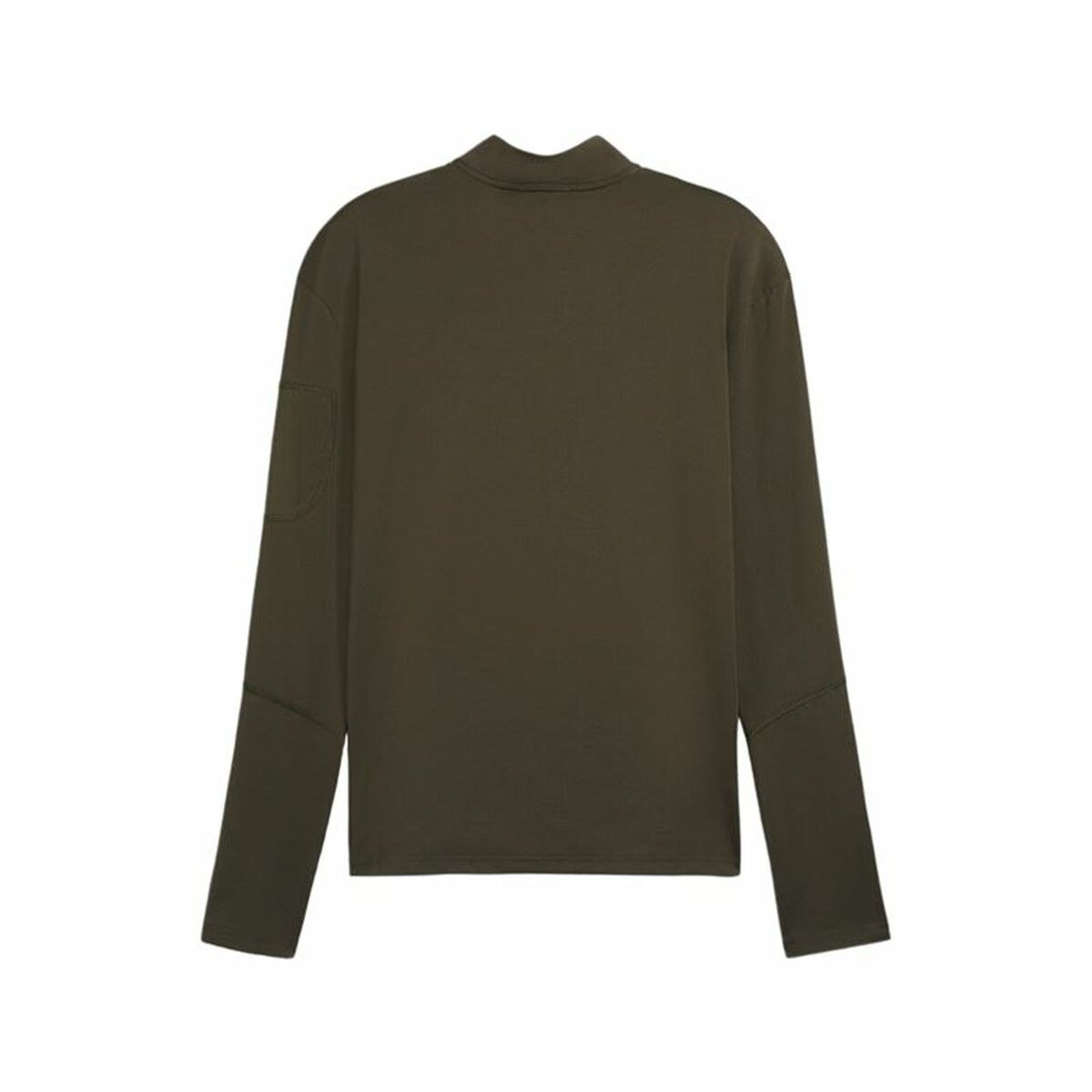 Men’s Sweatshirt without Hood Flex 1/4 Zip Dark green