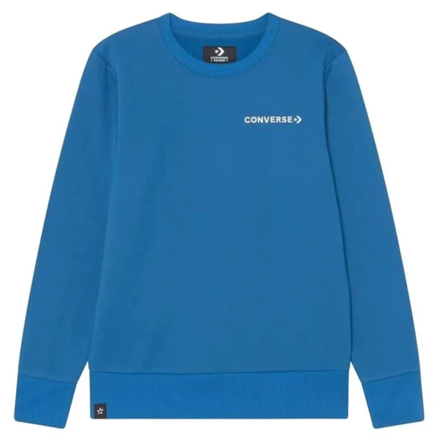 Children’s Sweatshirt without Hood WordMark Crew Blue