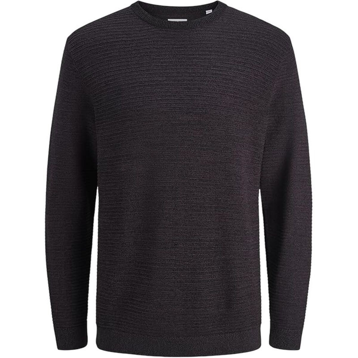 Men’s Sweatshirt without Hood Jjotto Knit Crew Neck Black