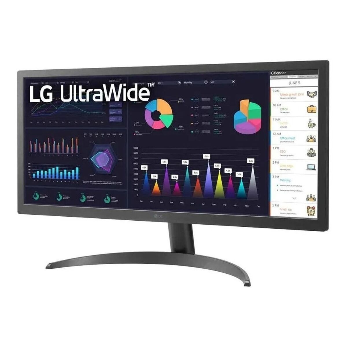 Monitor 26WQ500-B IPS LED 4K Full HD