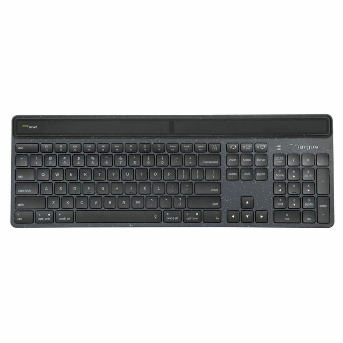 Keyboard AKB868ES Black Spanish Qwerty