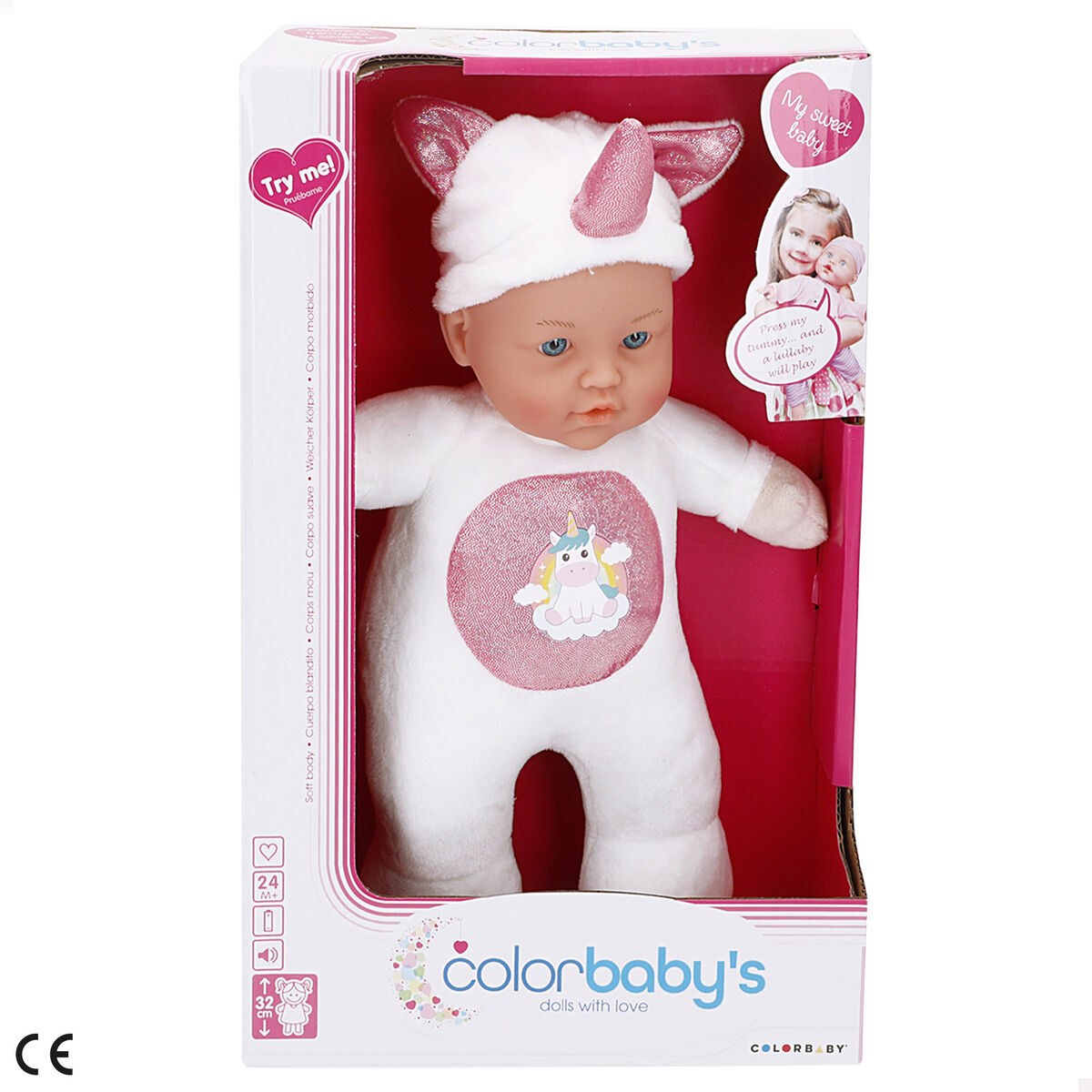Baby Doll 21 x 32 x 9 cm 6 Units