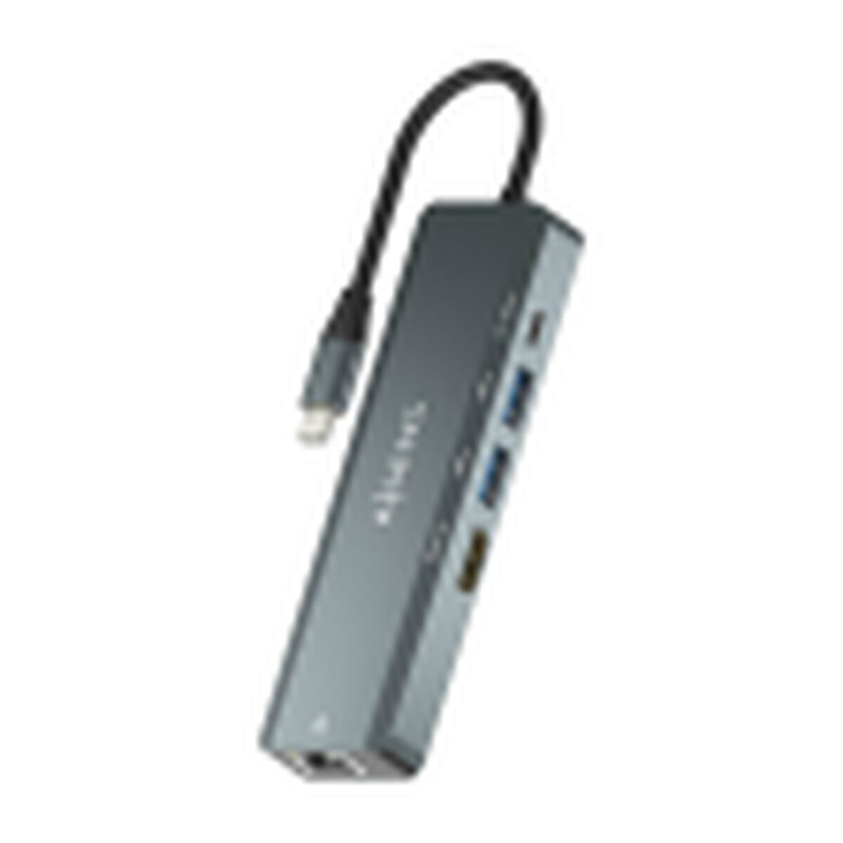 USB-разветвитель ASUC-5P011-GR Серый Разноцветный 100 W