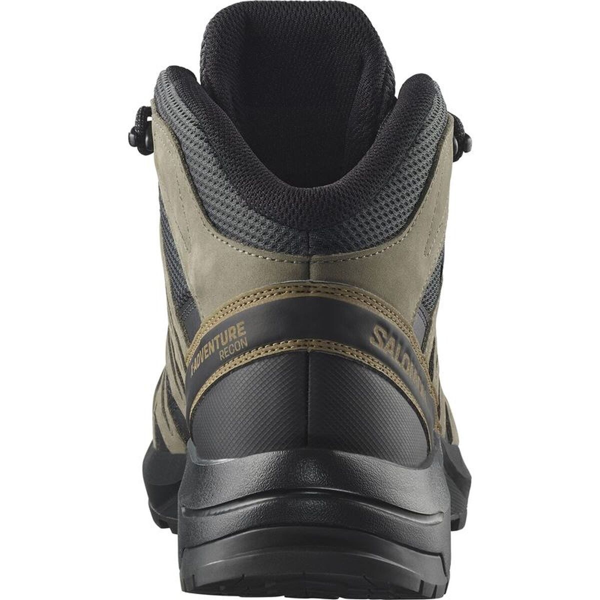 Walking Shoes for Men X-Adventure Recon Mid Black