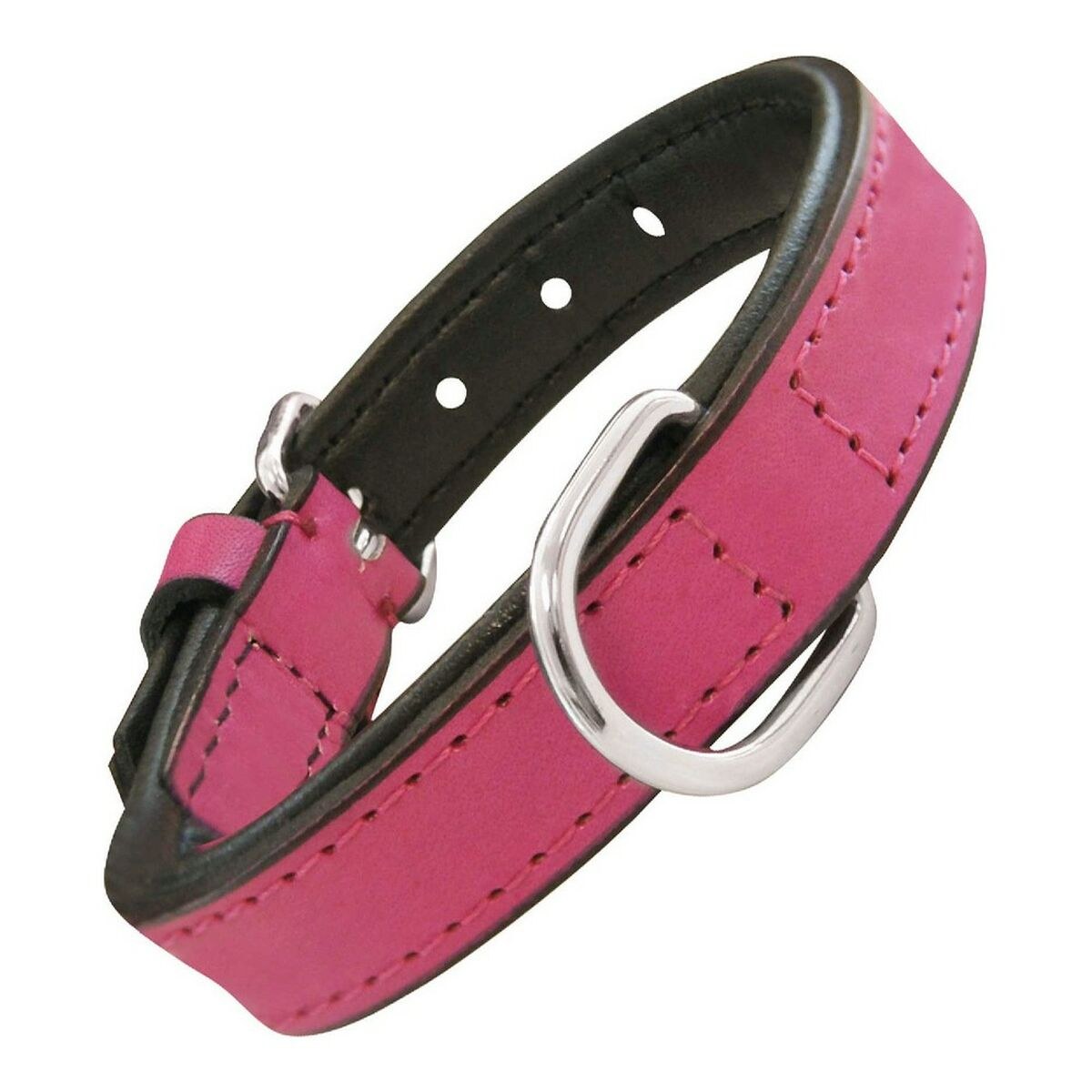 Dog collar Padded Fuchsia (40 x 2 cm)