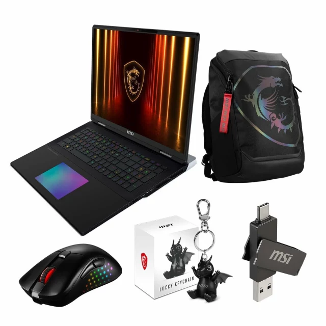 Ноутбук TITAN 18 HX AI A2XWIG-245ES 18" 64 GB RAM 2 TB SSD RTX 5080